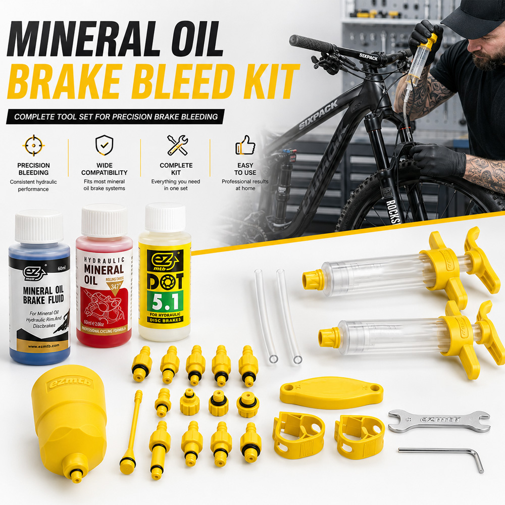 Mtb Brake Rotor - Rem sepeda minyak Mineral, rem cakram