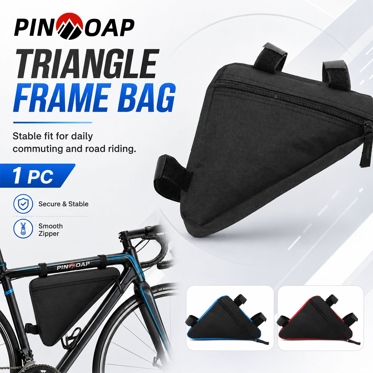 Mountain Biking Oxford - PINMOAP Tas Segitiga Sepeda Tahan Air
