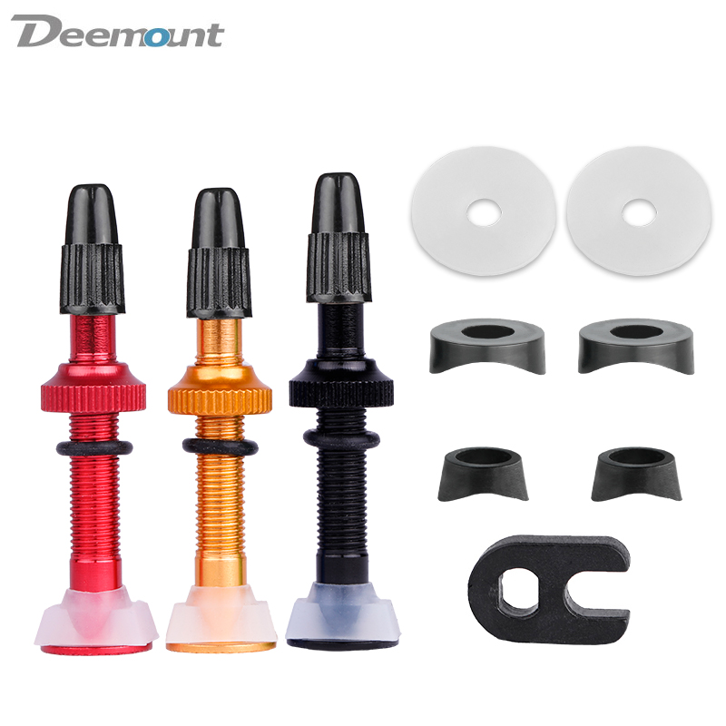 Tubeless Valve Core - Katup Presta mesin CNC, 40/60mm untuk