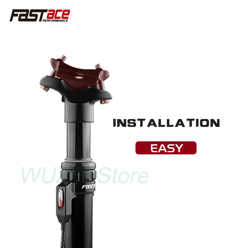 FASTACE Teleskopik Seatpost 27 - Dropper Post Remote ulasan dan harga