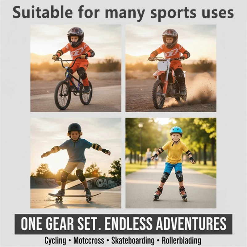 Set Pelindung Lutut dan Siku A - Mountain Biking Knee And Elbow Pads ulasan dan harga