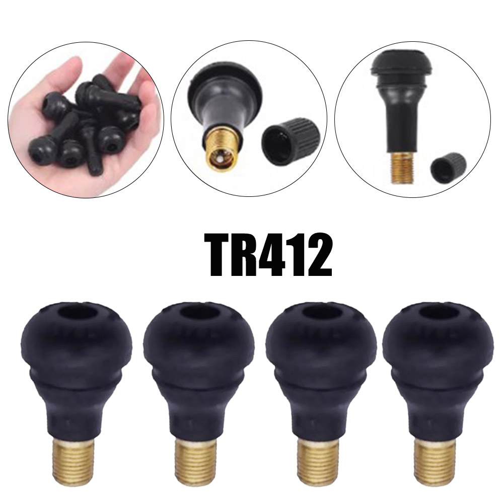 4 buah Universal TR412 Snap-in - Tubeless Valve Core ulasan dan harga