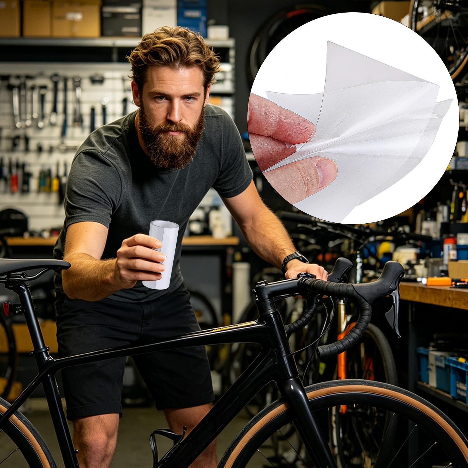 Pelindung Rangka Sepeda PVC Tr - Chainstay Protector Wrap ulasan dan harga