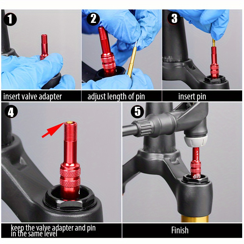 Alat Adaptor Katup Garpu Depan - Mtb Fork Air ulasan dan harga