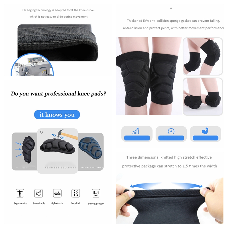 Bantalan lutut Anti selip untu - Mountain Biking Knee And Elbow Pads ulasan dan harga