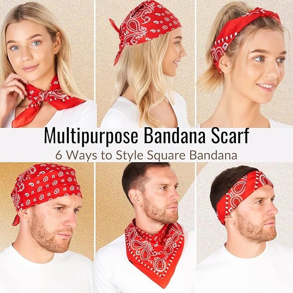 Syal Persegi Bandana Katun Hip - Men'S Mountain Biking Shoes ulasan dan harga