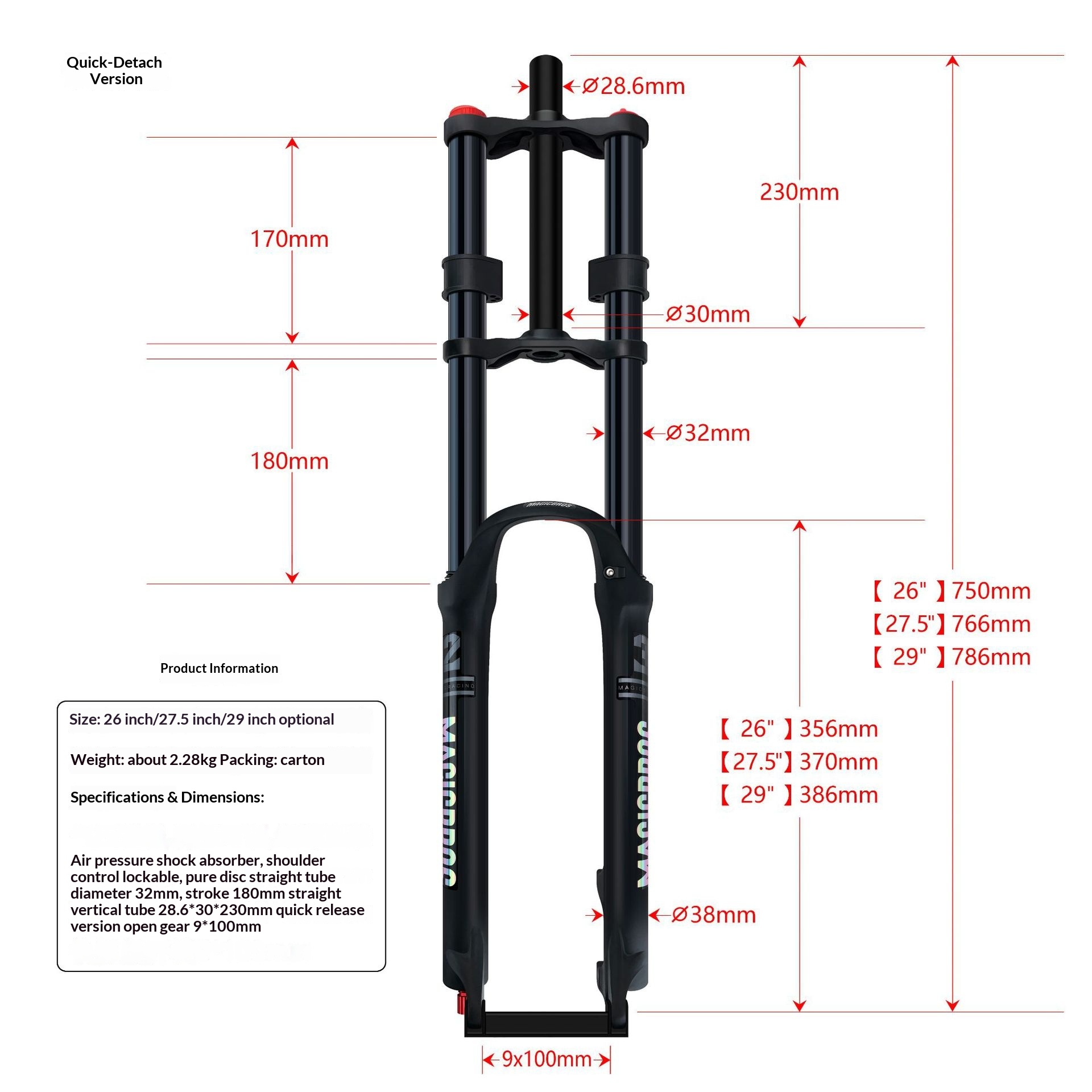 Garpu Suspensi Udara Pengunci  - Mtb Fork Air ulasan dan harga