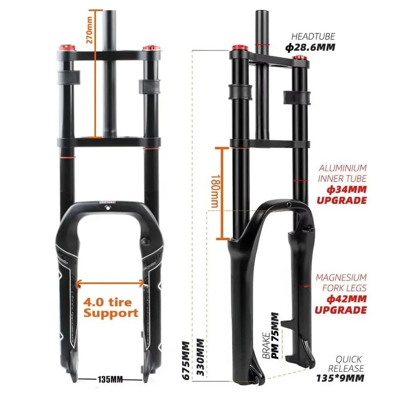 Garpu Depan Suspensi Udara Sep - Mtb Fork Air ulasan dan harga