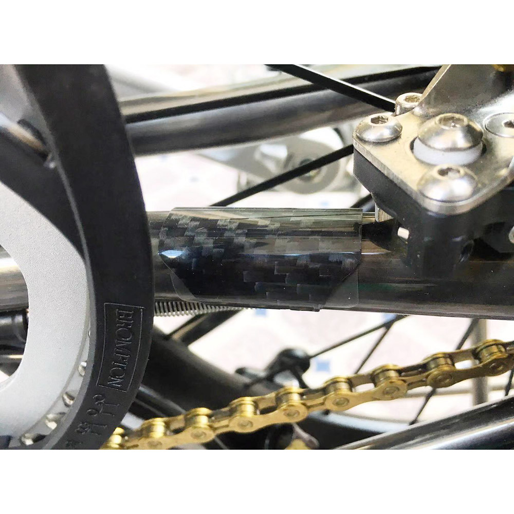 Trigo rantai serat karbon, sti - Chainstay Protector Wrap ulasan dan harga